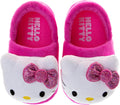 Hello Kitty Sanrio Sweethearts Plush Slippers for Kids - Cozy Indoor
