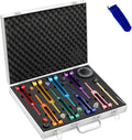 Chakra Tuning Fork Set - Upgraded Weighted Sound Healing Kit