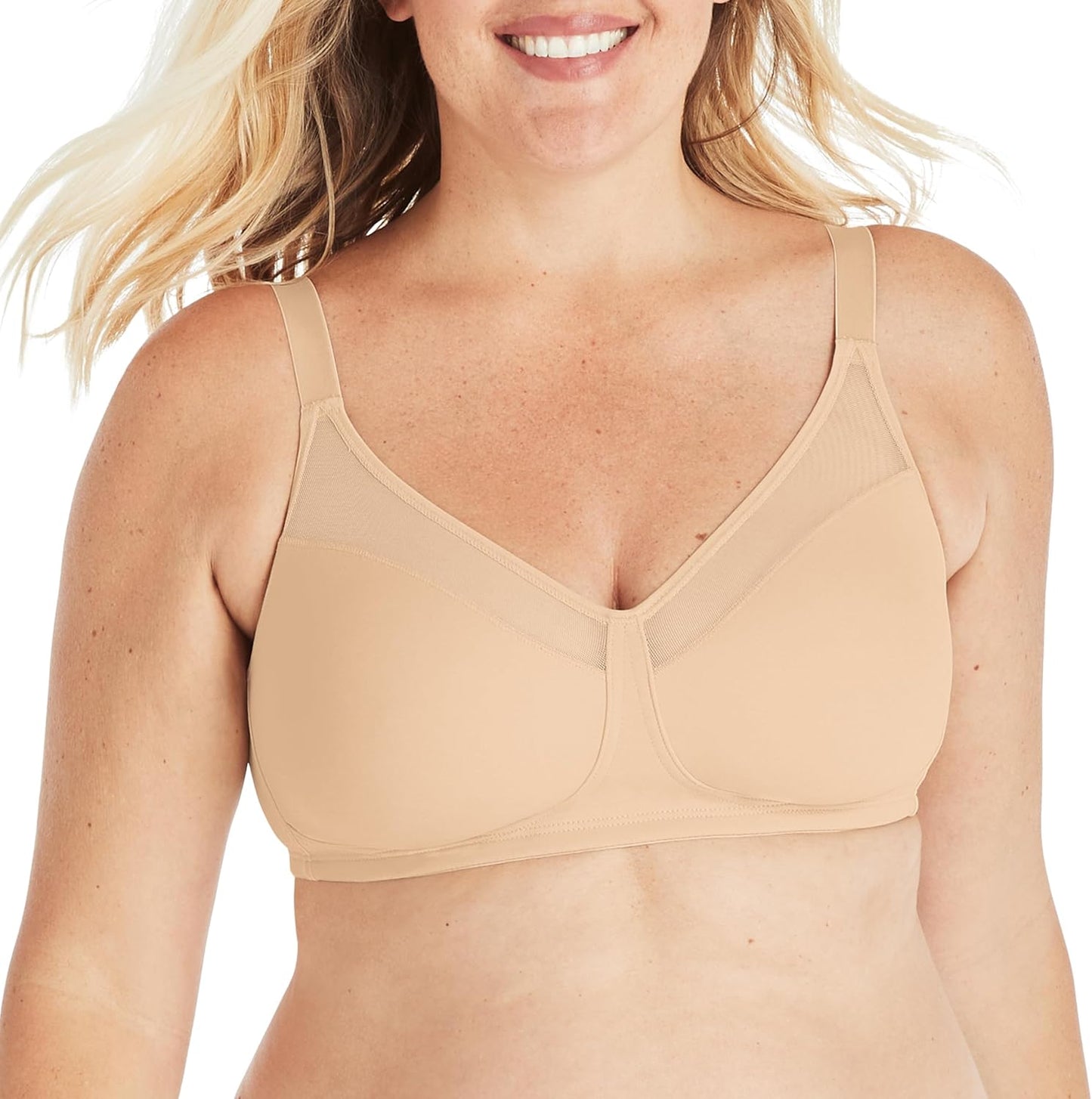 Playtex Women's 18 Hour Minimizer Wireless T-Shirt Bra Review
