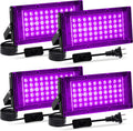 50W Black Light for Glow Parties, Halloween, and Body Painting