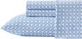 Queen Cotton Percale Bed Sheets - Crisp & Cool Bedding