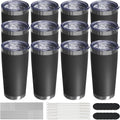 Travel Coffee Tumbler 20oz - Leakproof Insulated Mug for Commute
