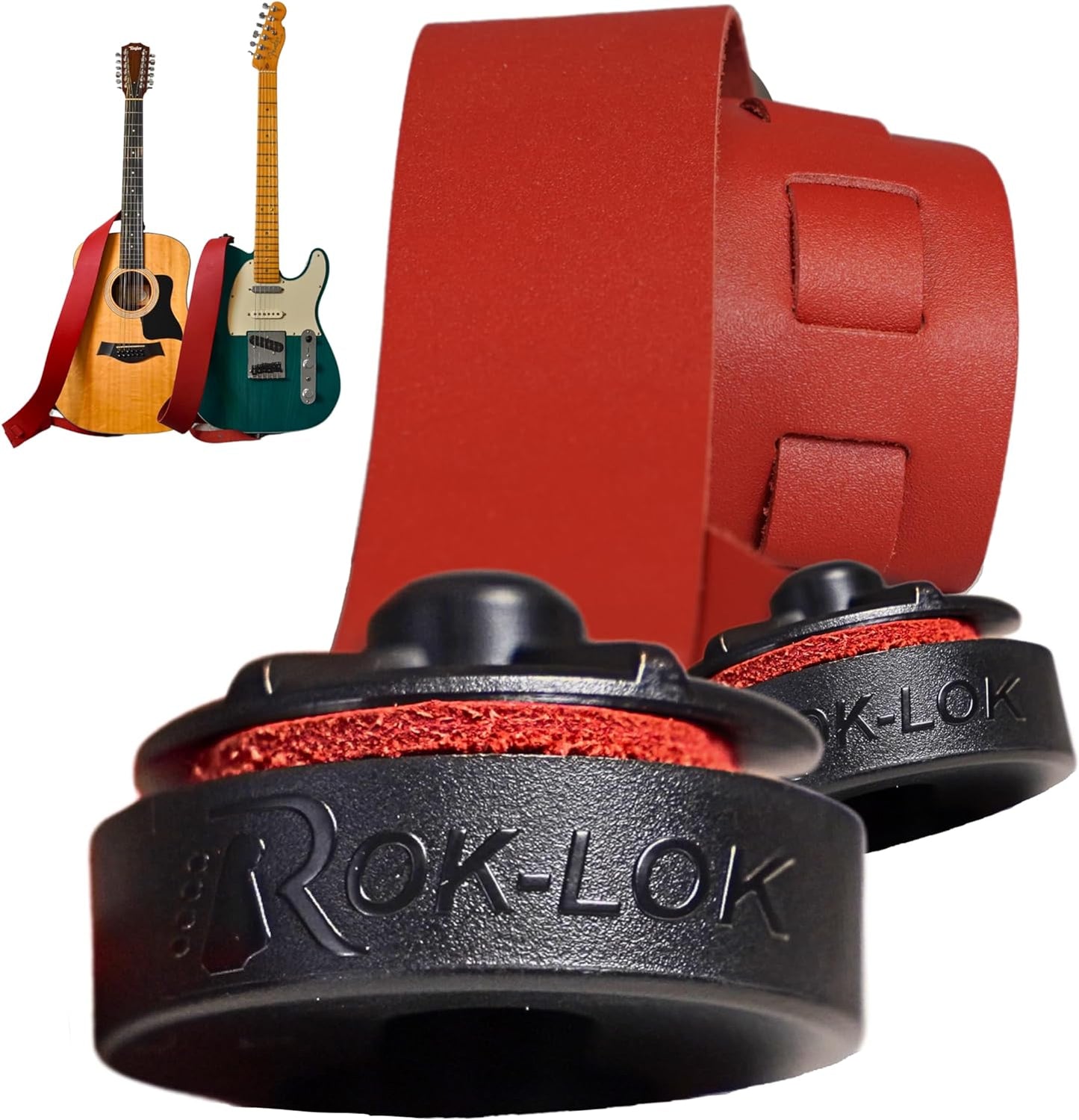Rok Lok Guitar Strap Locks - Securely Protect Your Instrument