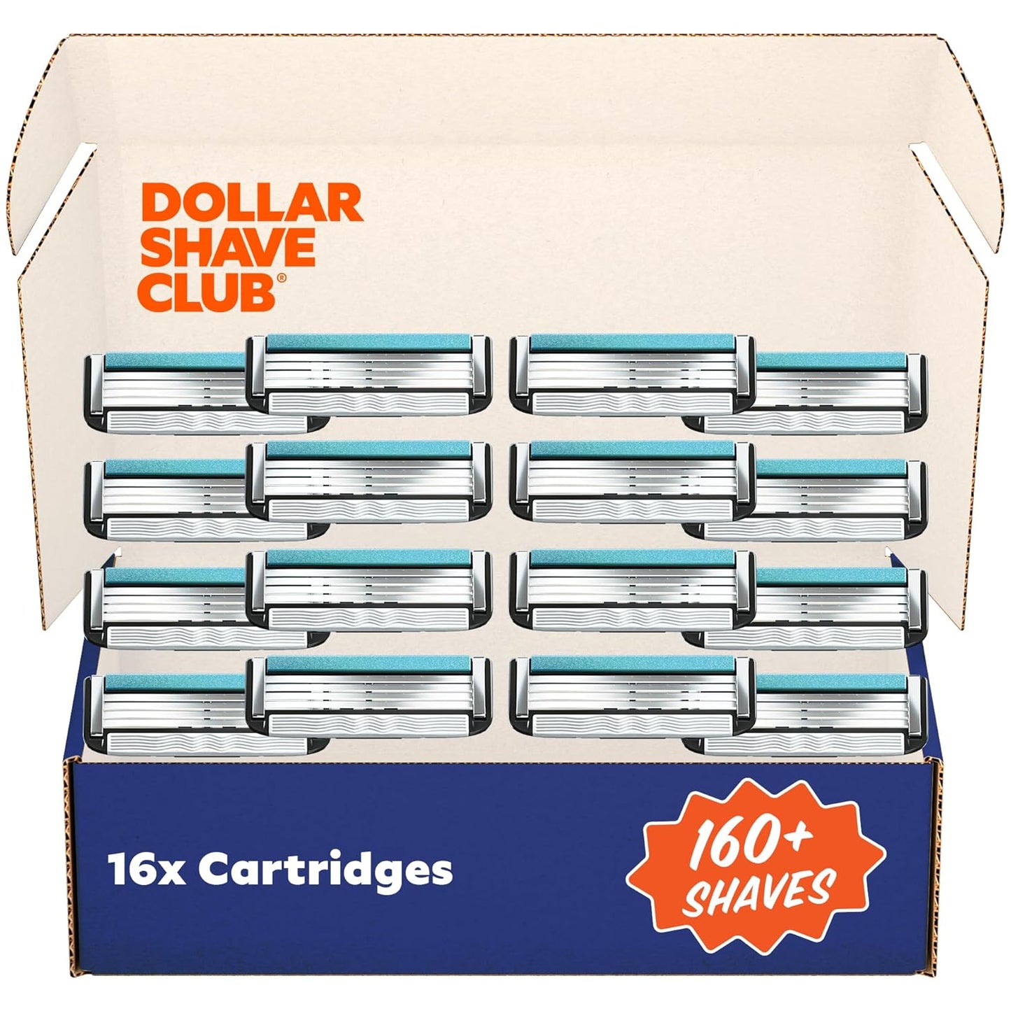 Dollar Shave Club 4 Blade Razor Refills for Effortless Shaving