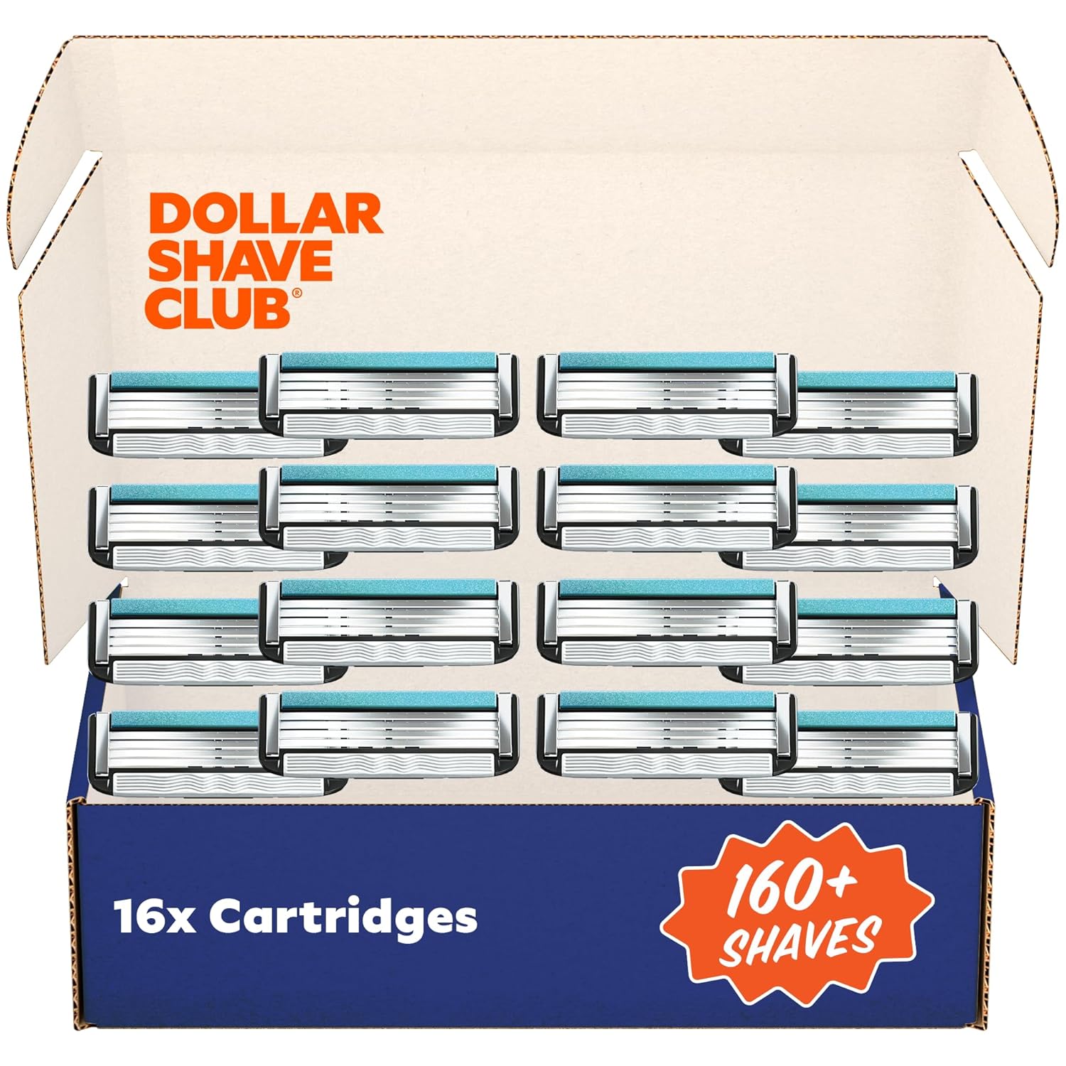 Dollar Shave Club 4 Blade Razor Refills for Effortless Shaving