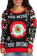 Women's Christmas Sweaters - Embellished Holiday Pullovers for Parties