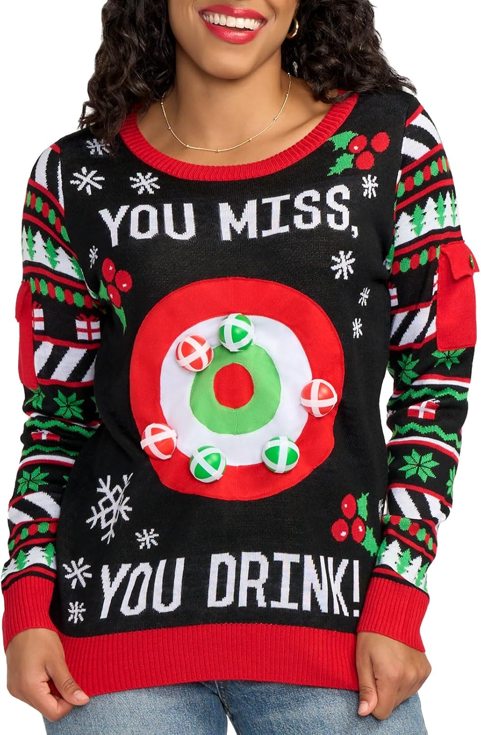 Tipsy Elves Women's Christmas Sweaters for Holiday Fun