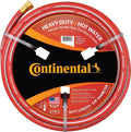 Continental Premium Garden Red Hot Water Hose 5/8in x 50ft - Heavy