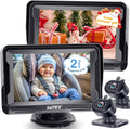 2-Pack Baby Camera for Twins - Dual Rear-Facing Monitor for Cars