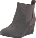 TOMS Women's Bailey Ankle Boots - Comfortable Everyday Wedge