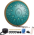 Steel Tongue Drum 12 Inch 15 Notes for Kids and Adults