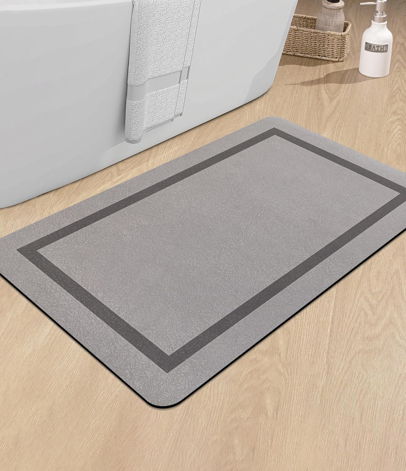 Chakme Bathroom Mat Rugs Large 36x24 for Quick Drying Floors