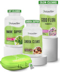 NaturalSlim Candida Cleanse Support Supplements Bundle - 28 Day Kit