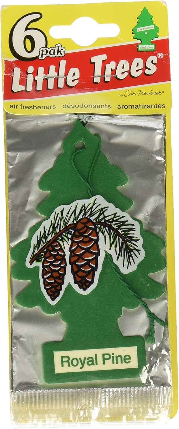 LITTLE TREES Royal Pine Air Freshener | 6 Pack