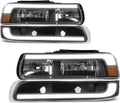 AUTOSAVER88 LED DRL Headlight Bumper Lamps for Chevy Trucks