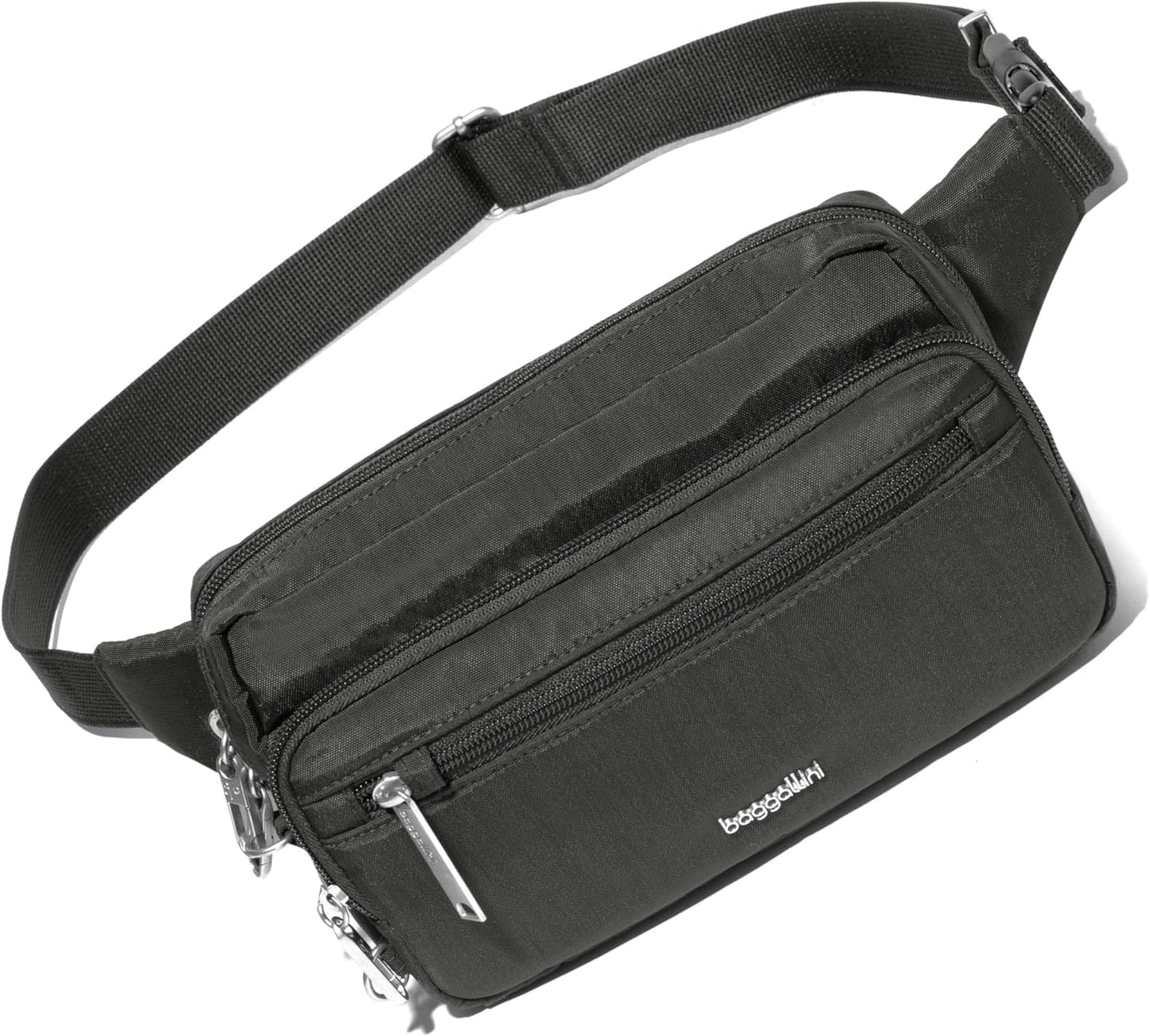 Baggallini Securtex Anti-Theft Belt Fanny Pack for Women