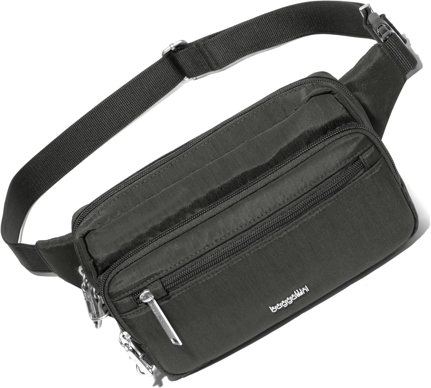 Baggallini Securtex Anti-Theft Belt Fanny Pack for Women