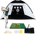 Premium Golf Practice Set - Foldable Mat & Accessories!