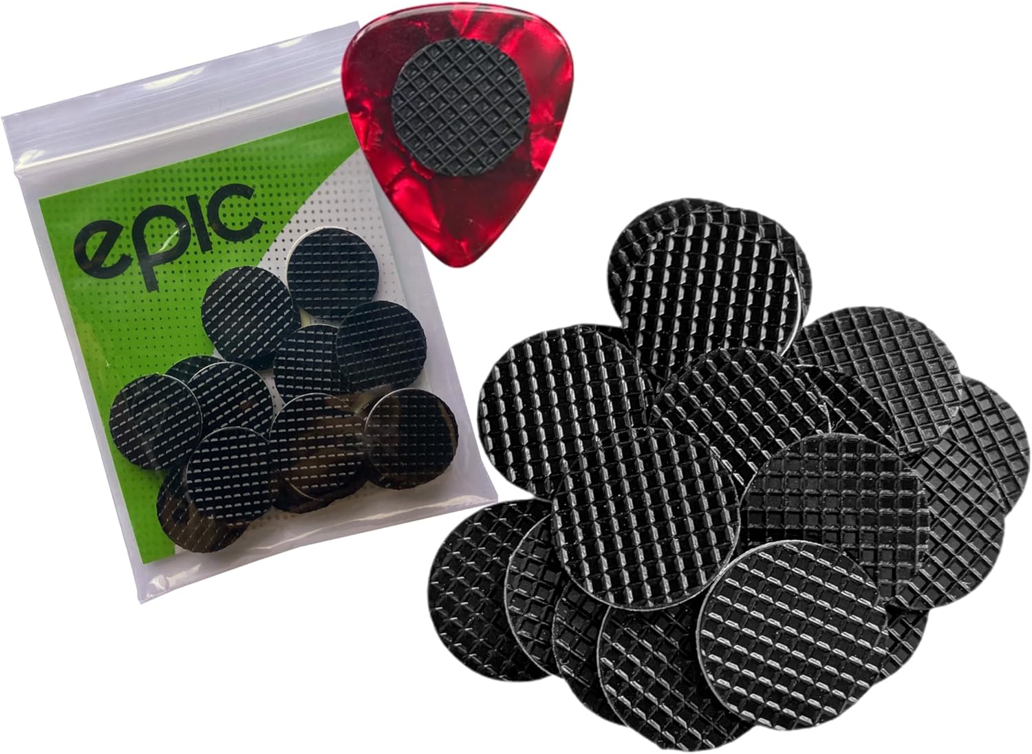 NO DROP Guitar Pick Grips 20-Pack