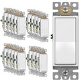 ENERLITES 3-Way Decorator Paddle Light Switch - Durable 15A