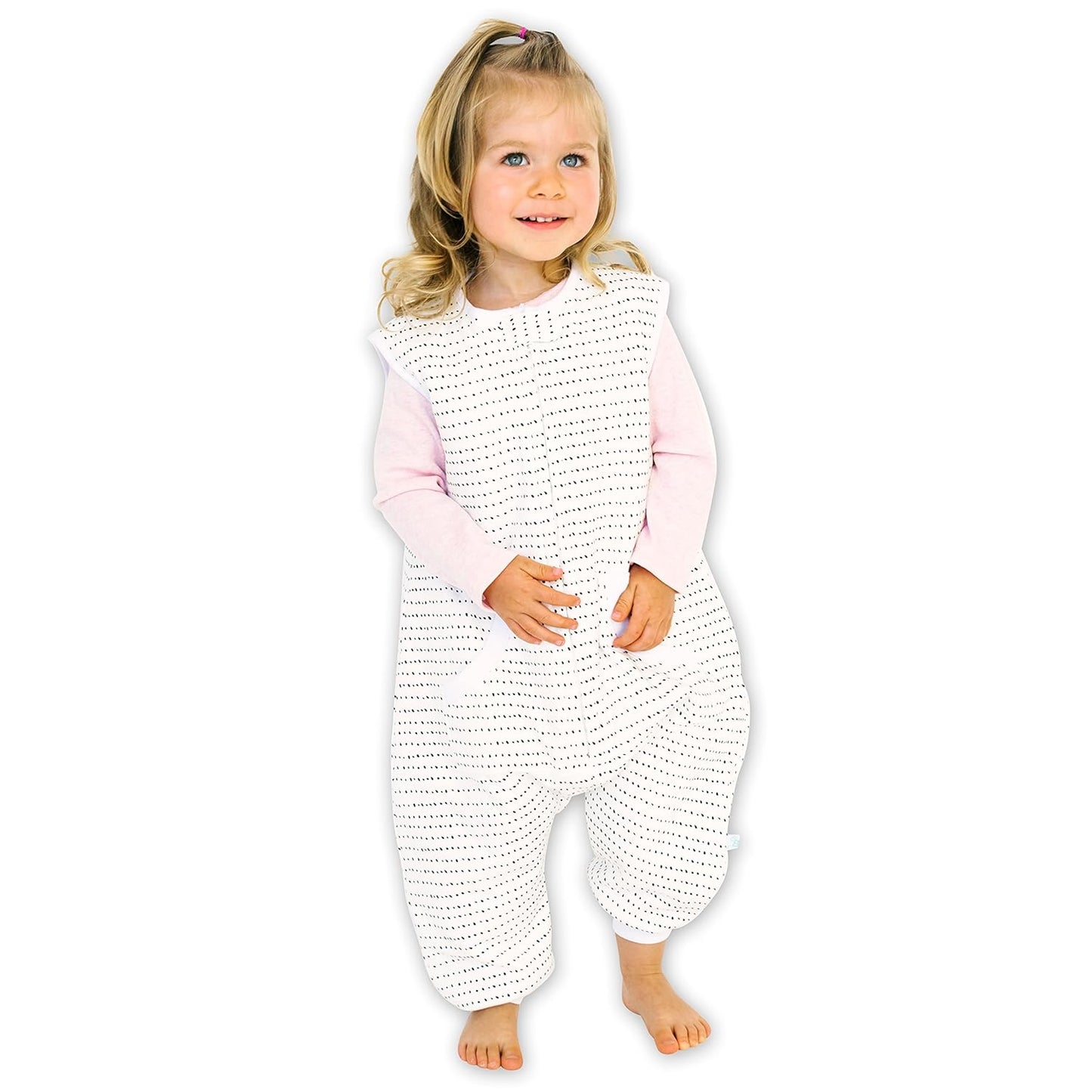 Tealbee Dreamsuit Toddler Sleep Sack with Feet for Winter Warmth