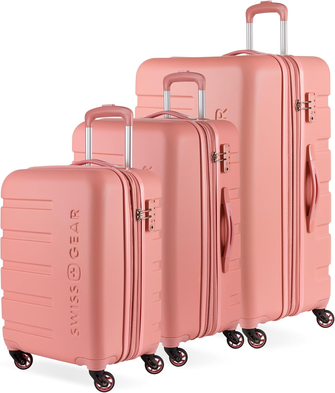SwissGear 7366 Hardside Expandable Luggage Set with Spinner Wheels