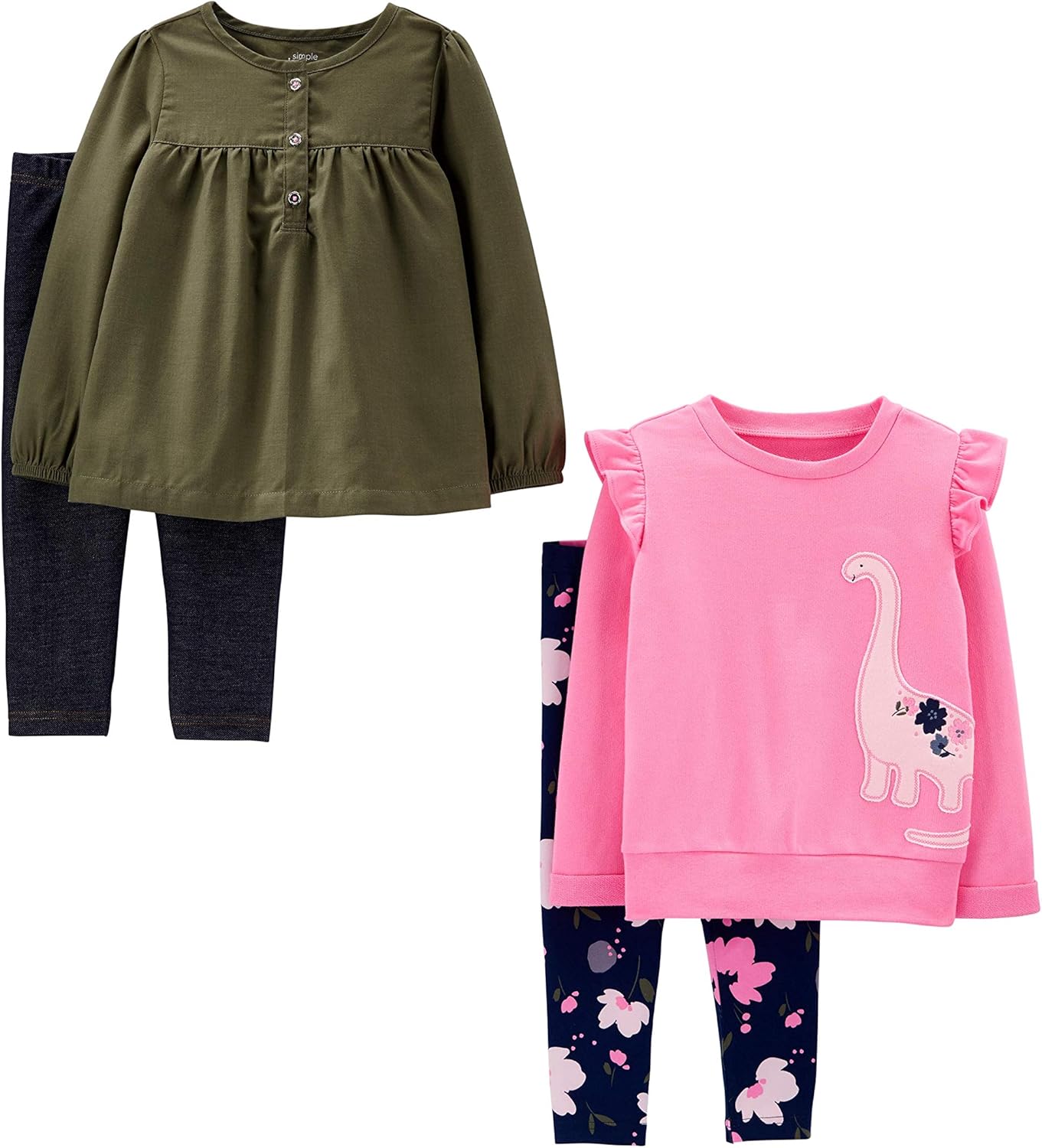 Carter's Simple Joys 4-Piece Playwear Set