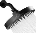 Luxury Rainfall Shower Head - High-Pressure 6in Matte Black