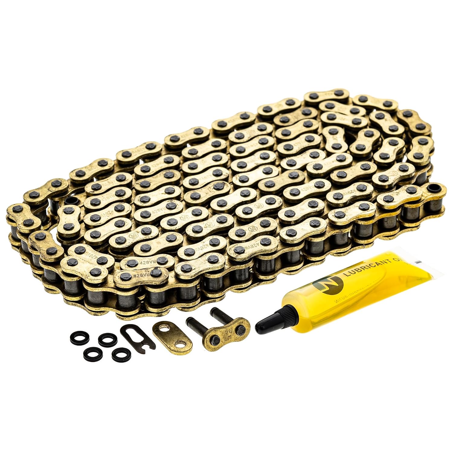 NICHE Gold 428 X-Ring Chain 128 Links for Ultimate Performance