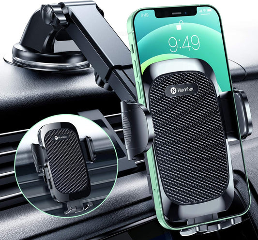 Humixx Super Suction Phone Mount - Hands-Free Driving