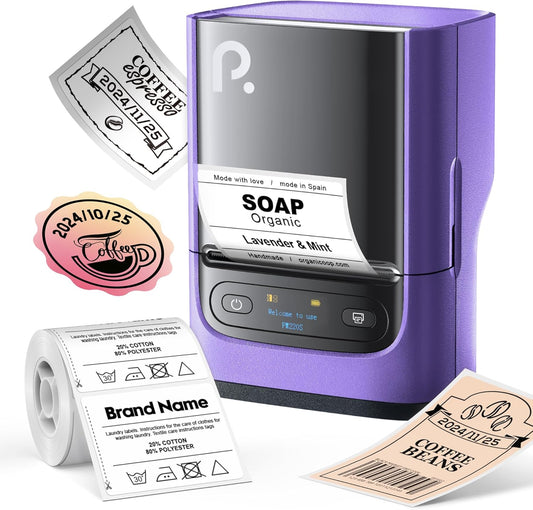 POLONO PM220S Bluetooth Label Maker - Portable Efficiency!
