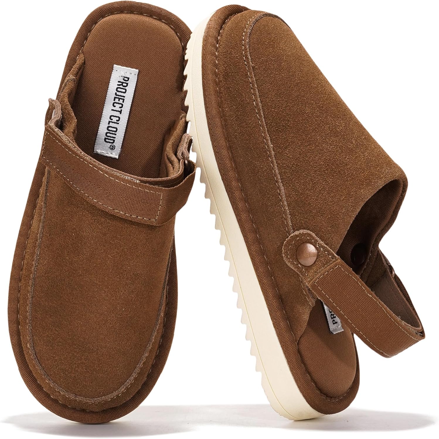 Project Cloud Kids Clogs - Genuine Suede Lightweight Sandals