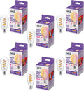 WiZ Color ST19 Color Filament LED Smart Bulb - Pack of 6 - Motion