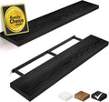 BAYKA Floating Shelves for Wall - Rustic Wood 36in Set of 2