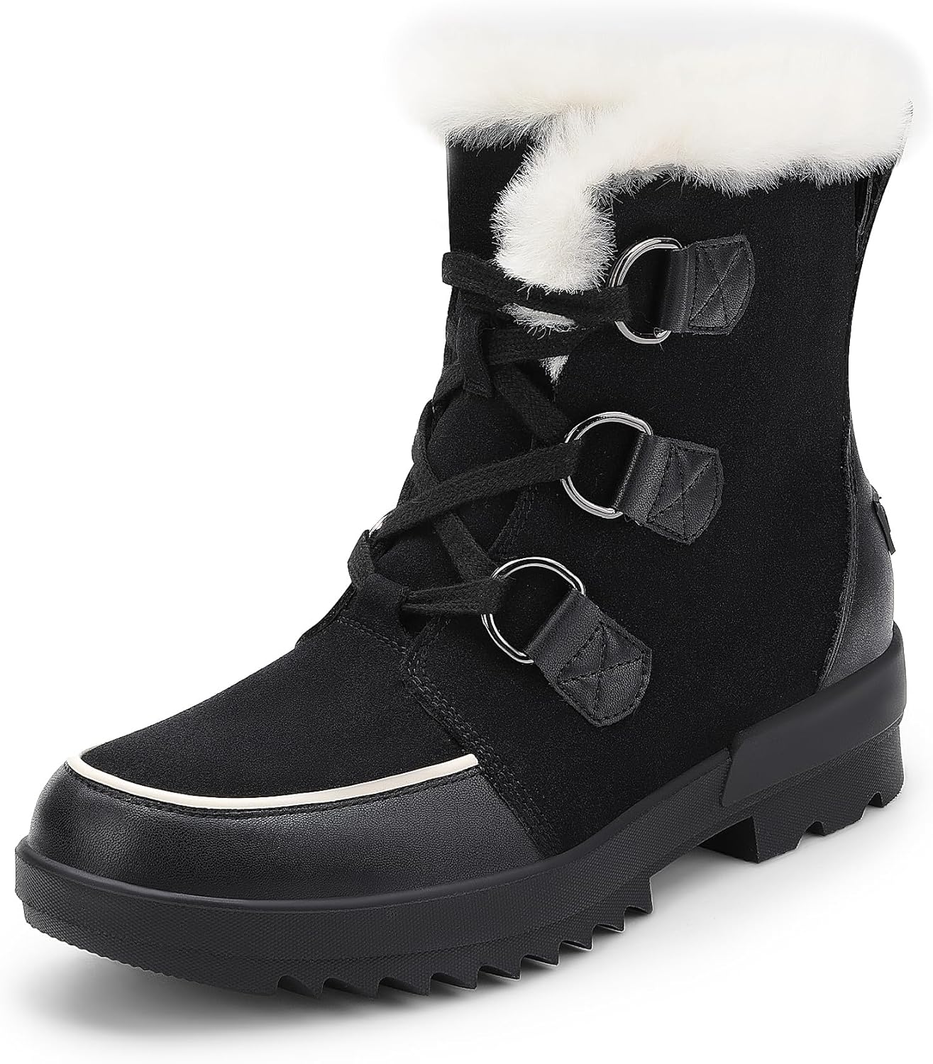 DREAM PAIRS Ankle Winter Boots for Women - Classic Warm Style