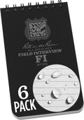 Rite in the Rain Field Interview Notebook, 3 in x 5 in - 6 Pack