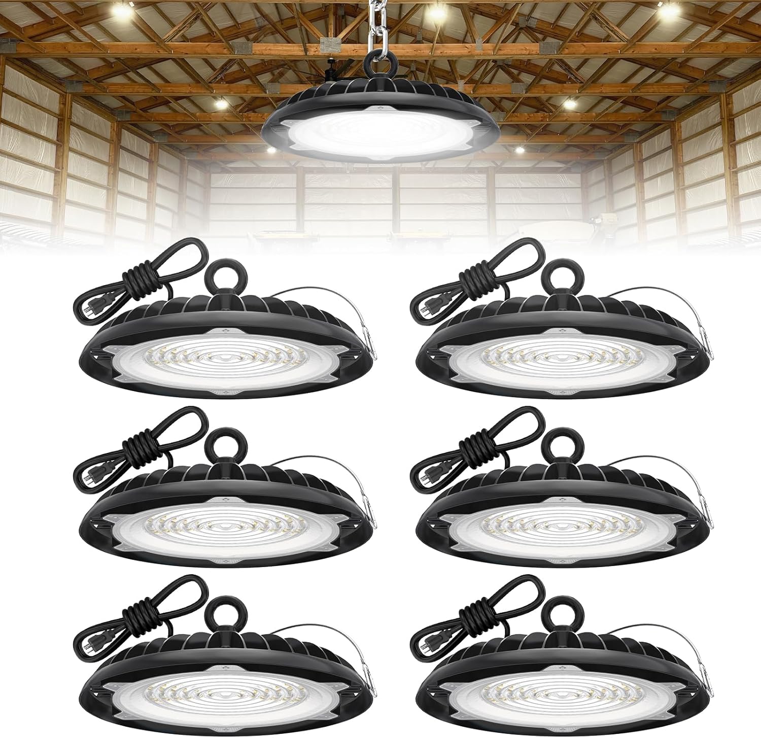UFO LED High Bay Light: 150W Shop Lights for Any Space