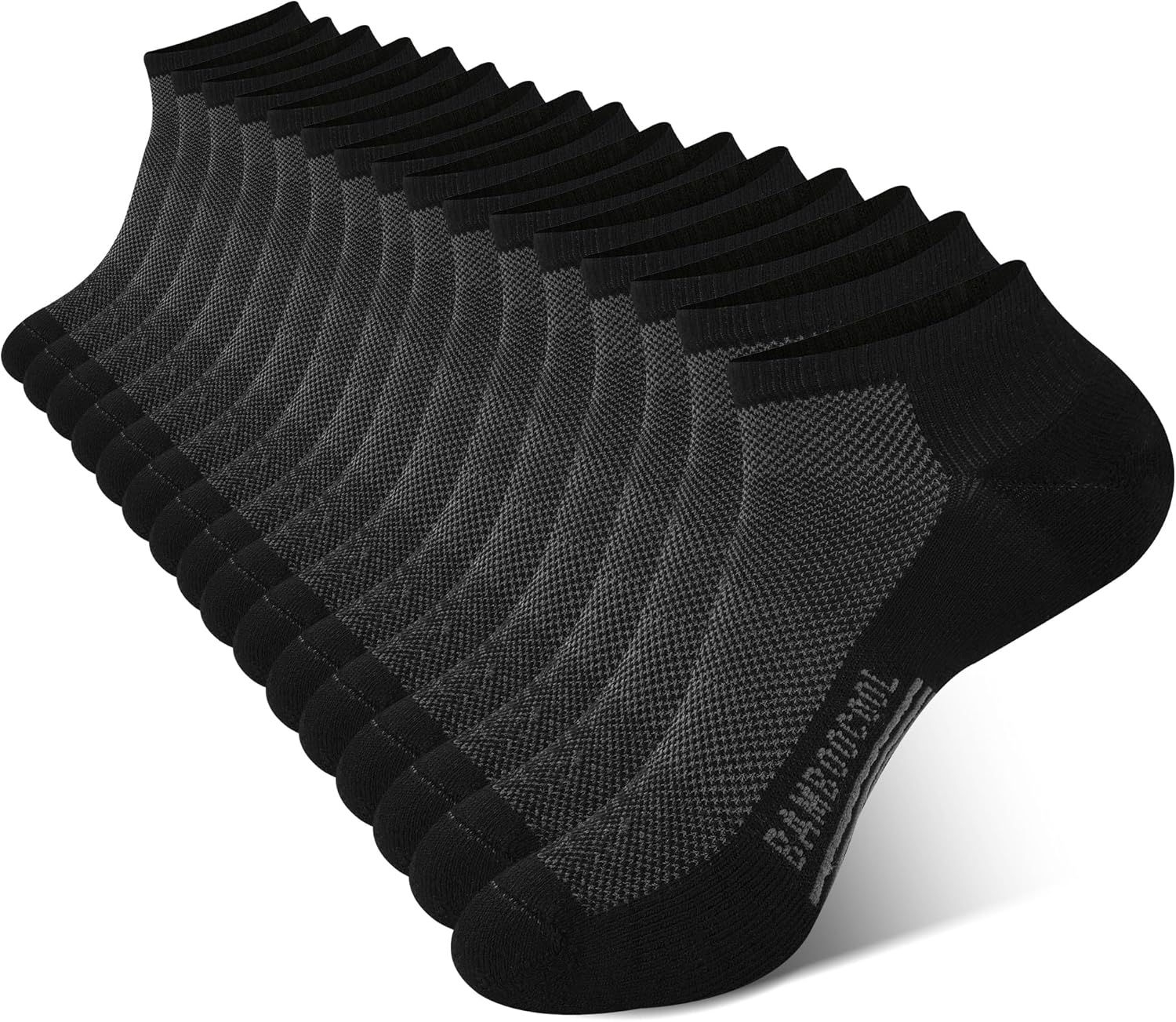 Bamboo Cool Men's Athletic Ankle Socks for Ultimate Comfort
