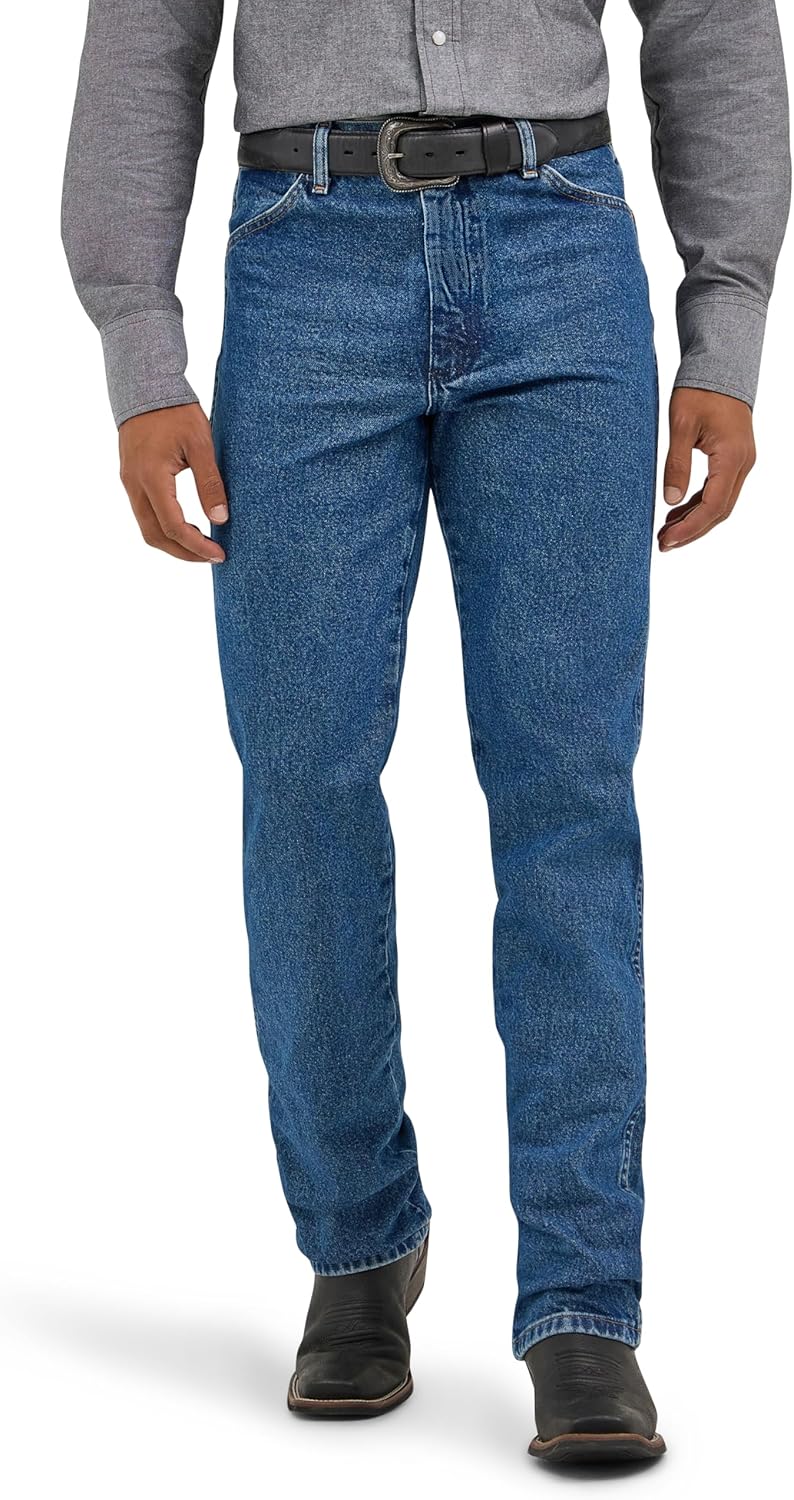 Wrangler Men's Cowboy Cut Slim Fit Jean for Stylish Comfort