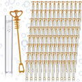 150 Pcs Bubble Wands Bulk for Wedding Party - Double Heart Mini Wands