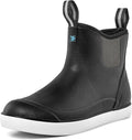 Trudave Deck Boots for Men - Waterproof Insulated Ankle Rain Boots are