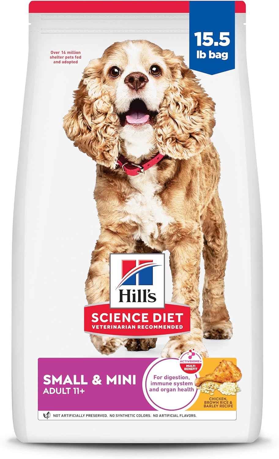 Hill's Science Diet Small & Mini Senior Dog Food for Optimal Health