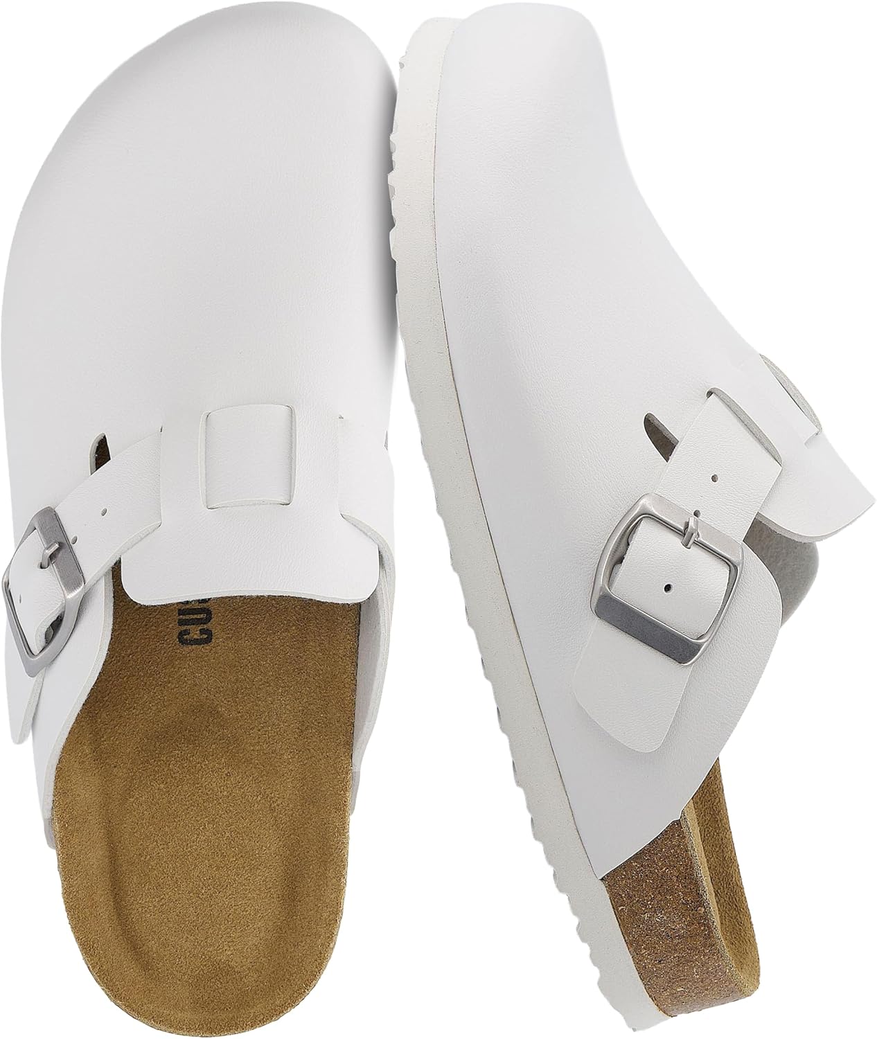 CUSHIONAIRE Hana Womens Clogs - Comfortable Vegan Suede Design