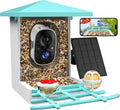 Smart Bird Feeder with Camera - AI ID, Solar, 170 View