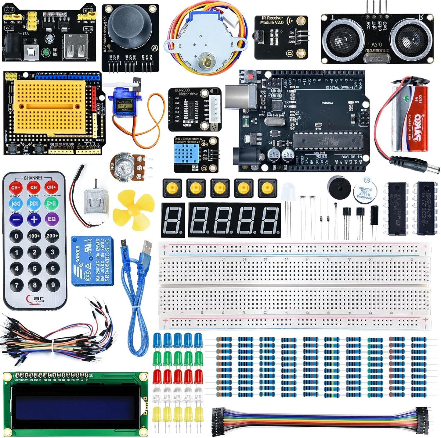 Super Starter Kit for Adults and Schoolchildren with UNO R3