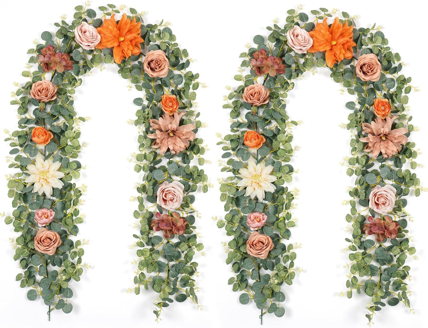Fall Garland Decor with Eucalyptus Flowers for Stunning Displays
