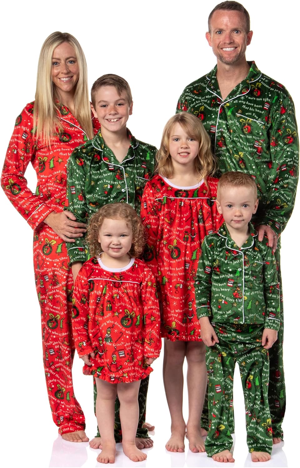 How GRINCH Stole Christmas Pajama Set for Cozy Holiday Nights