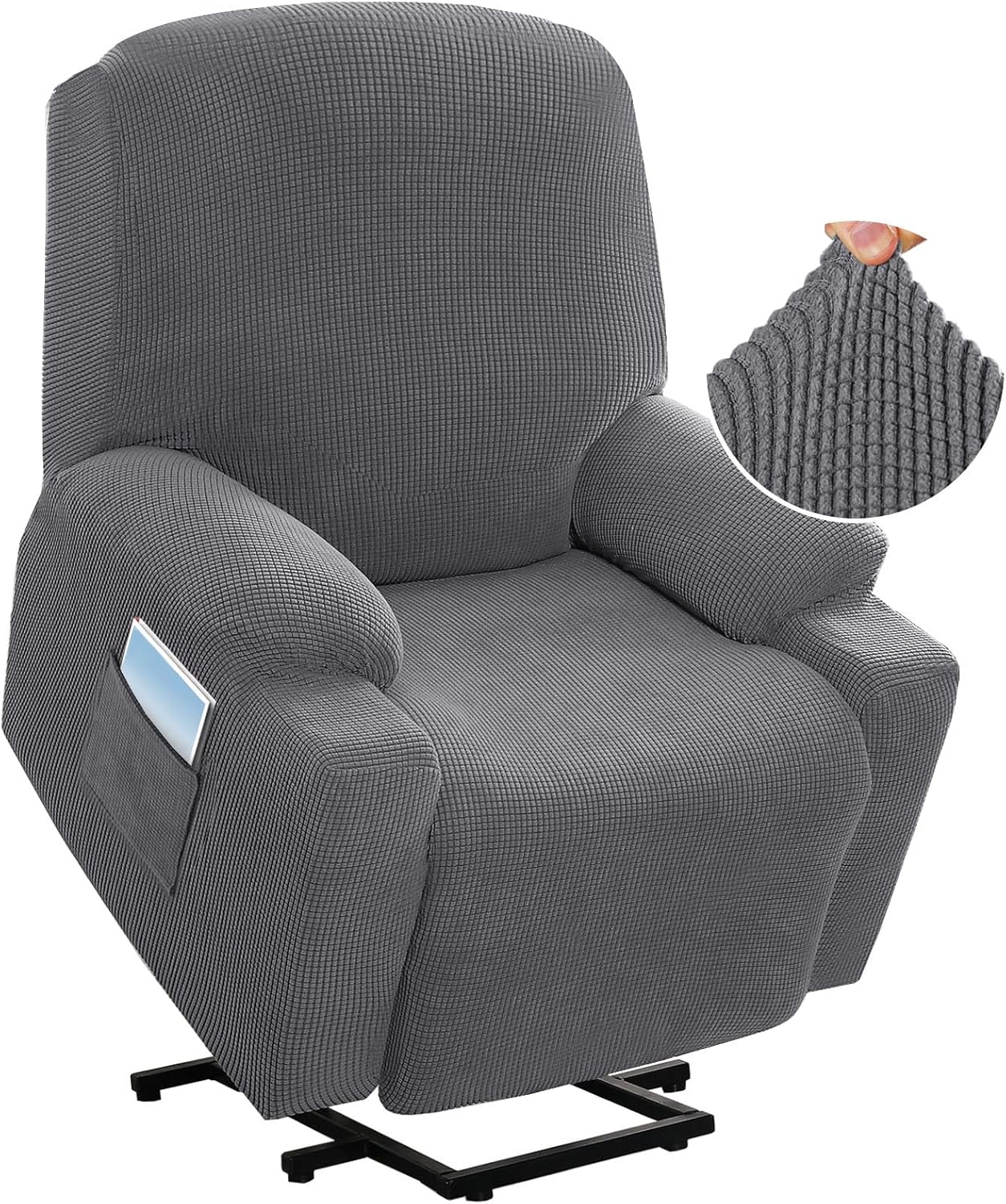 Soft Jacquard Power Lift Recliner Cover by H.VERSAILTEX