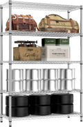 Heavy Duty 5 Tier Metal Shelves for Garage Storage Solutions