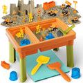 Lehoo Castle Sensory Table with 26lbs Sand - Construction Play Kit